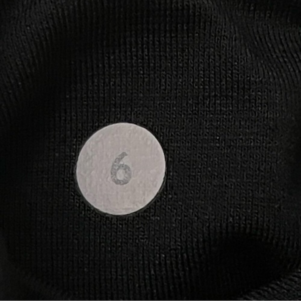 Lululemon Wunder Under Crop Striped Leggings Size 6 - Picture 5 of 5